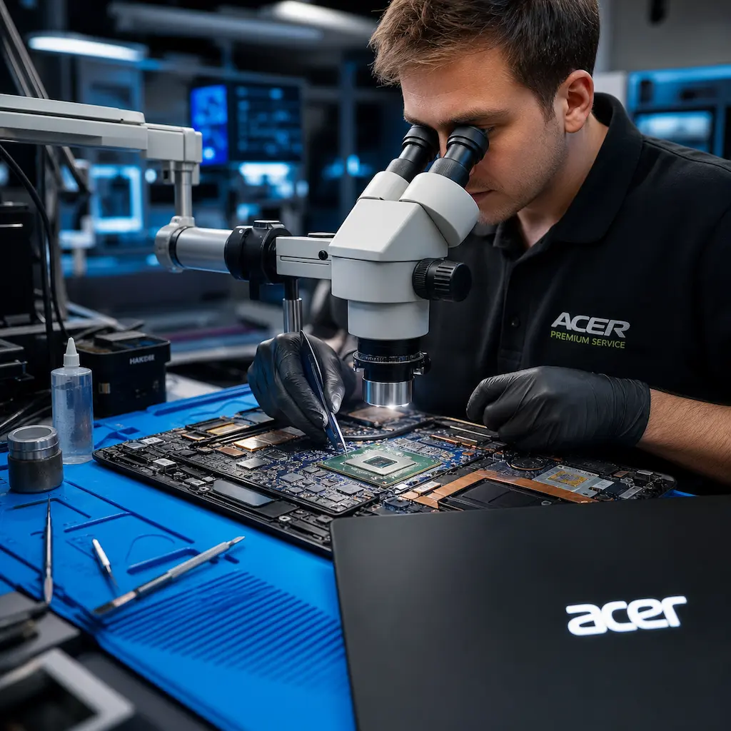 Замена видеокарты ноутбука Acer в Краснодаре