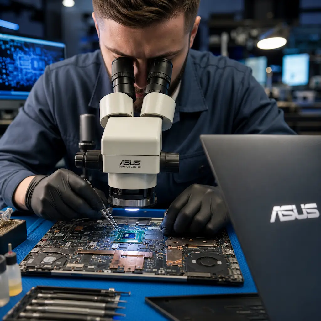 Замена видеокарты ноутбука Asus в Краснодаре