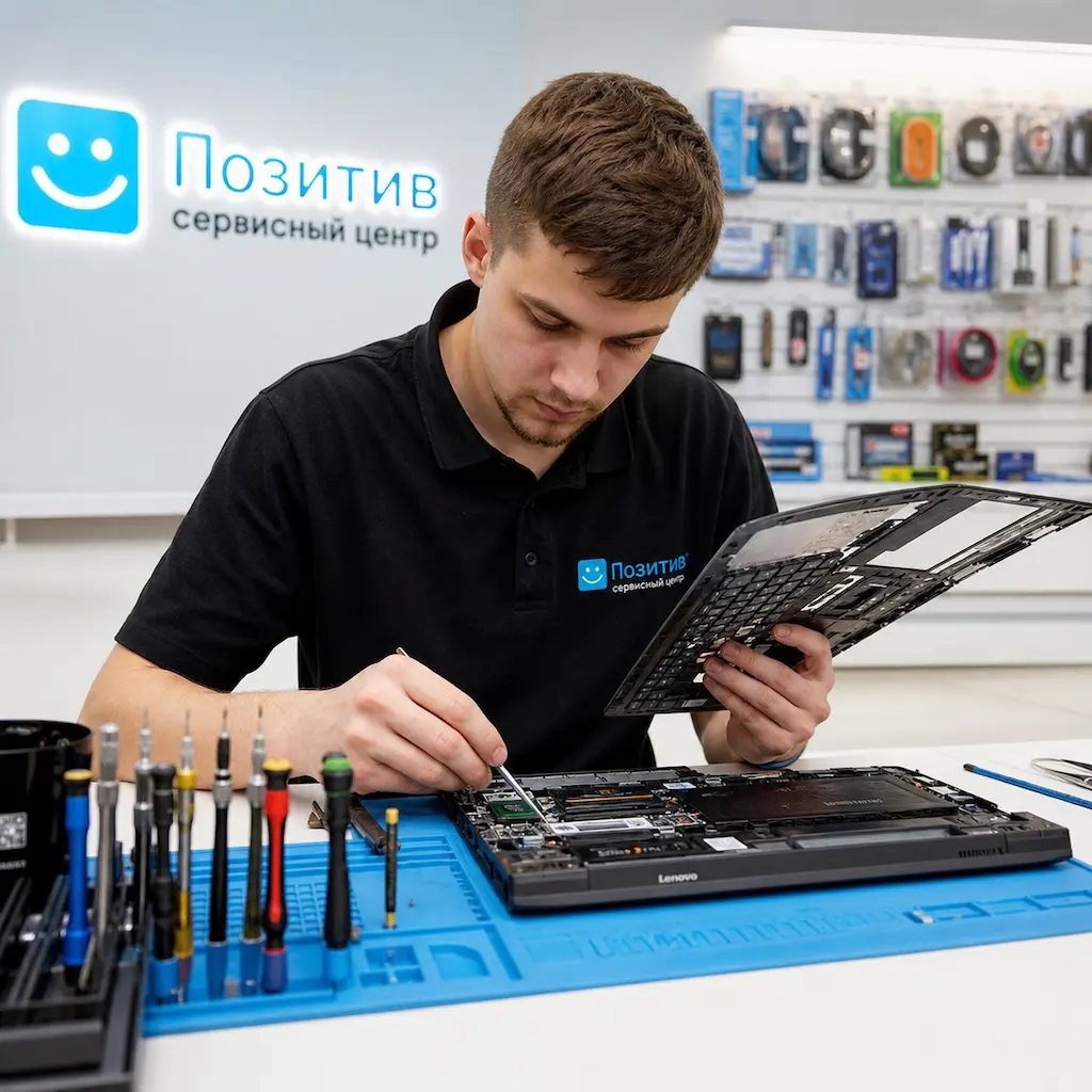 заменить клавиатуру на ноутбуке Lenovo в Краснодаре