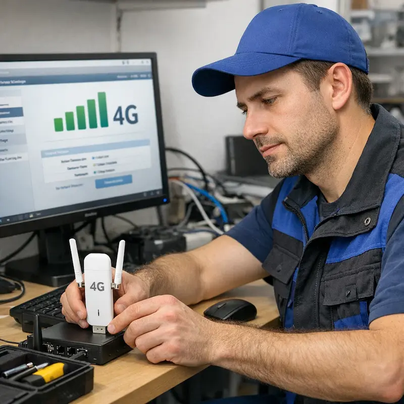 Настройка LTE модема в Краснодаре