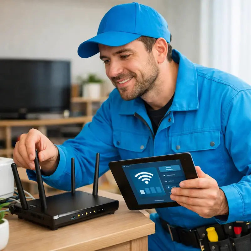 Настройка Wi-Fi для квартиры, дома и офиса в Краснодаре