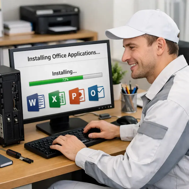 Установка и настройка программ на компьютере в Краснодаре