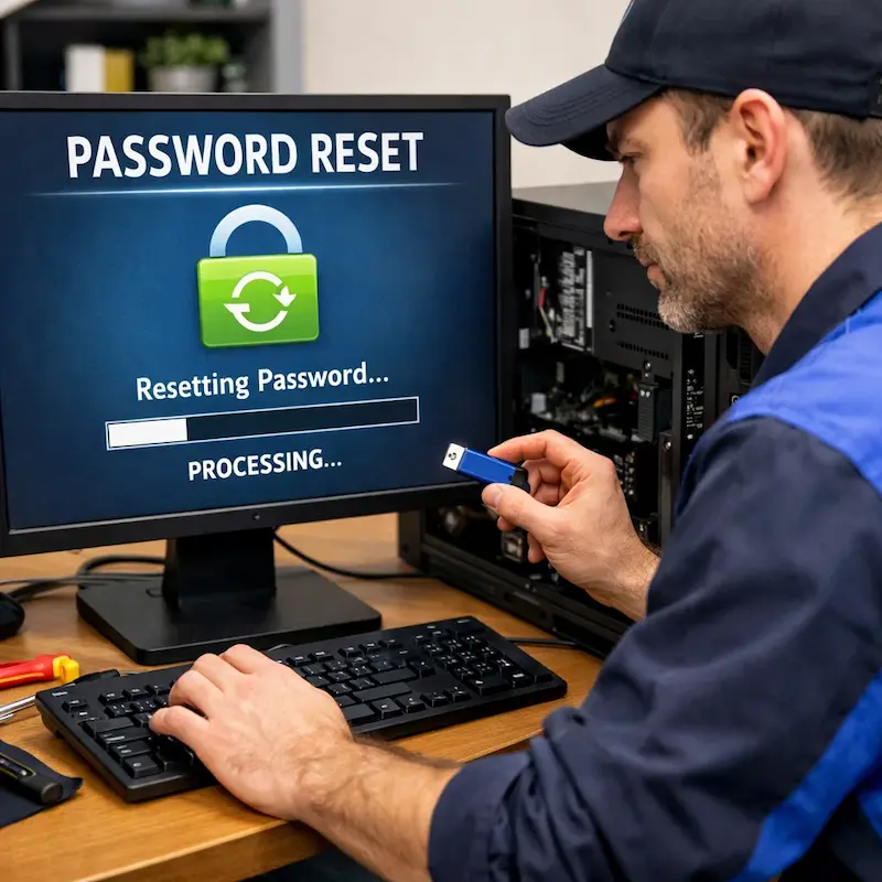 Удаление пароля на компьютере в Краснодаре