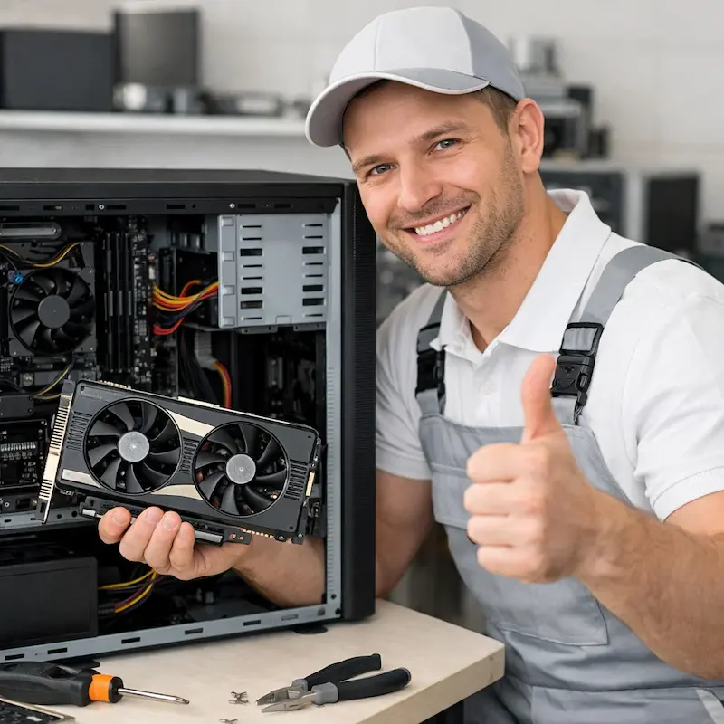 Замена видеокарты ПК в Краснодаре