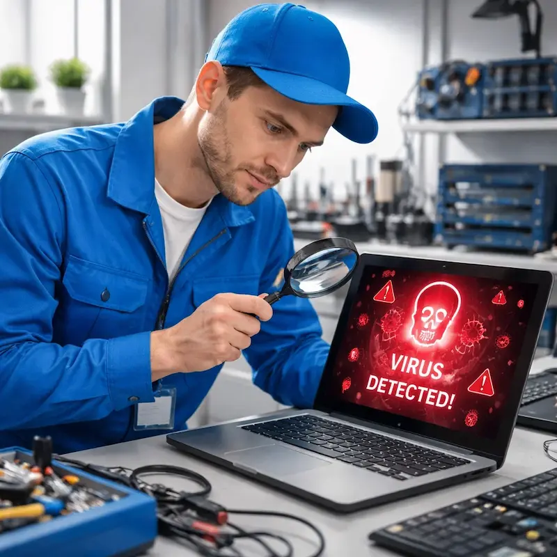 Поиск компьютерных вирусов в Краснодаре