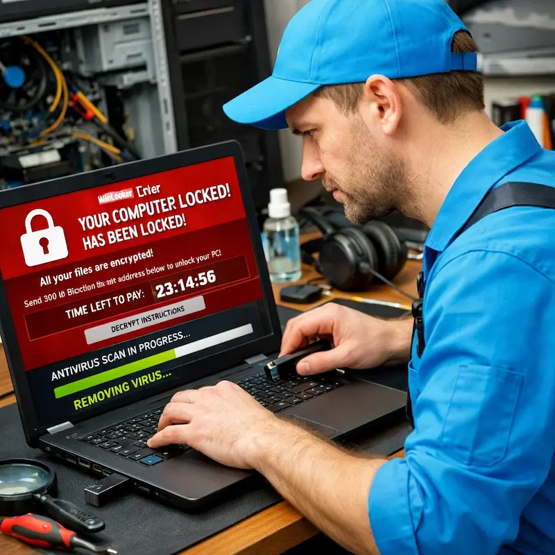 Удалить винлокер в Краснодаре